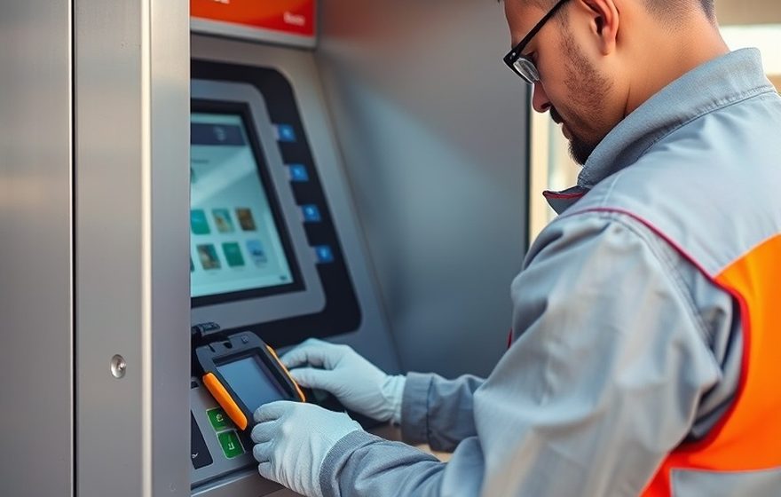Reparación de módulos en banco Córdoba
