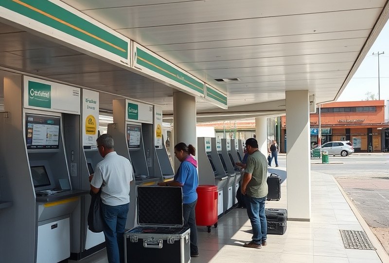 Después — Equipo restablecido en la misma visita y operando con normalidad.